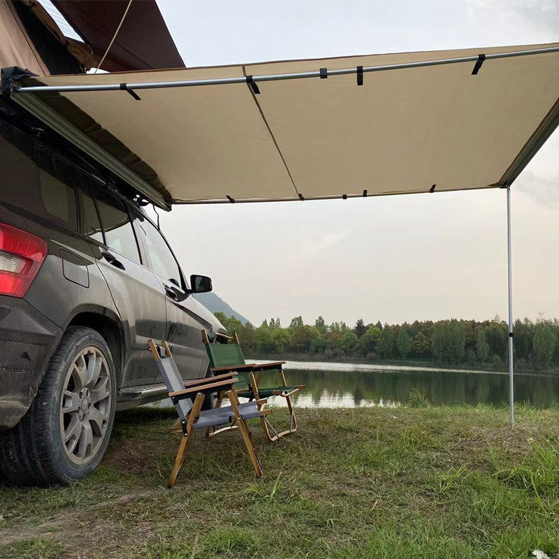 汽车车边帐篷户外侧边天幕防晒车载遮阳棚帘汽车遮阳伞
