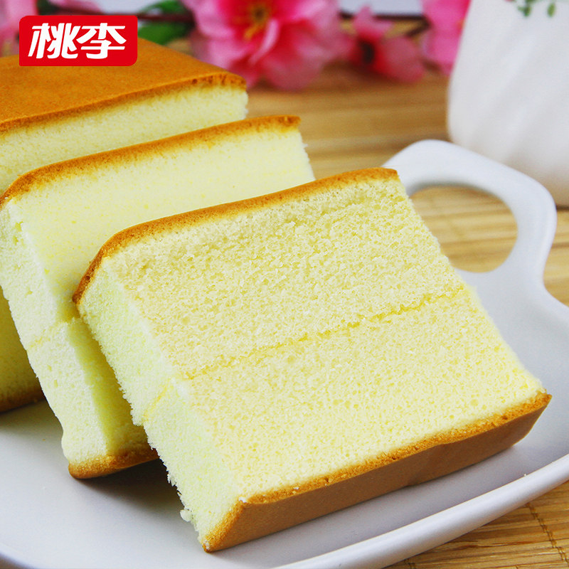 【新品】桃李纯蛋糕960g 早餐食品营养鸡蛋糕点心零食小面包整箱