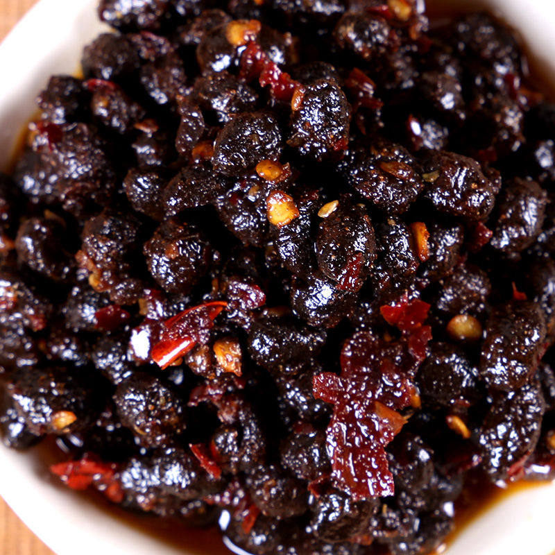 豆豉湖南特产贵州风味辣椒酱瓶装自制酱下饭菜辣椒类调料