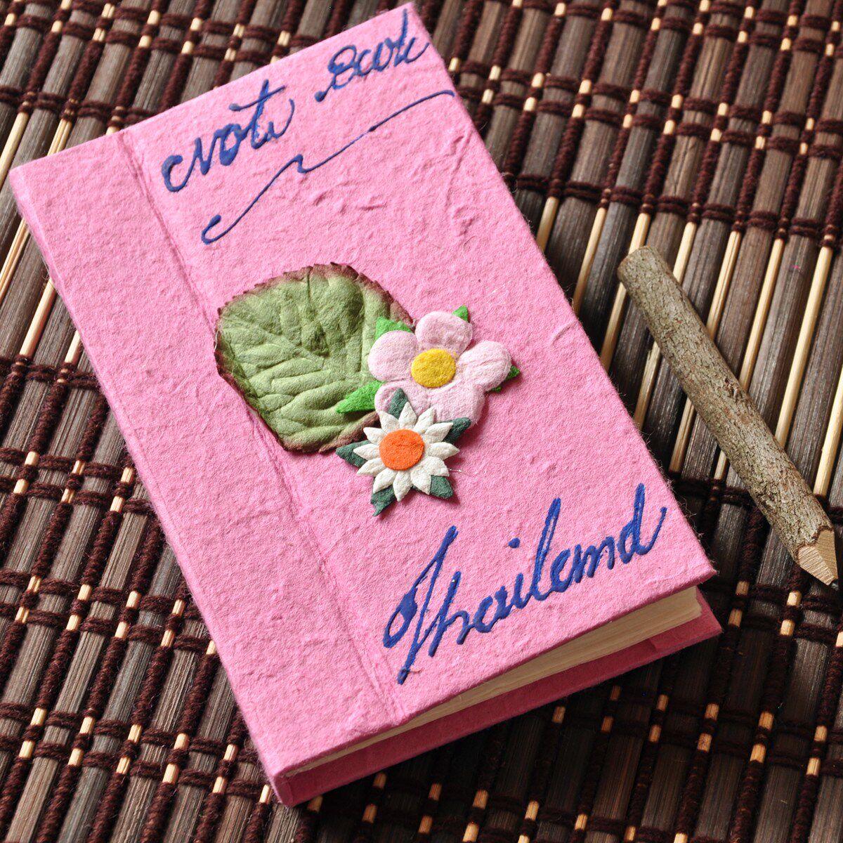 泰国特色旅游纪念品创意简约文具便签手工纸笔笔记本便签本