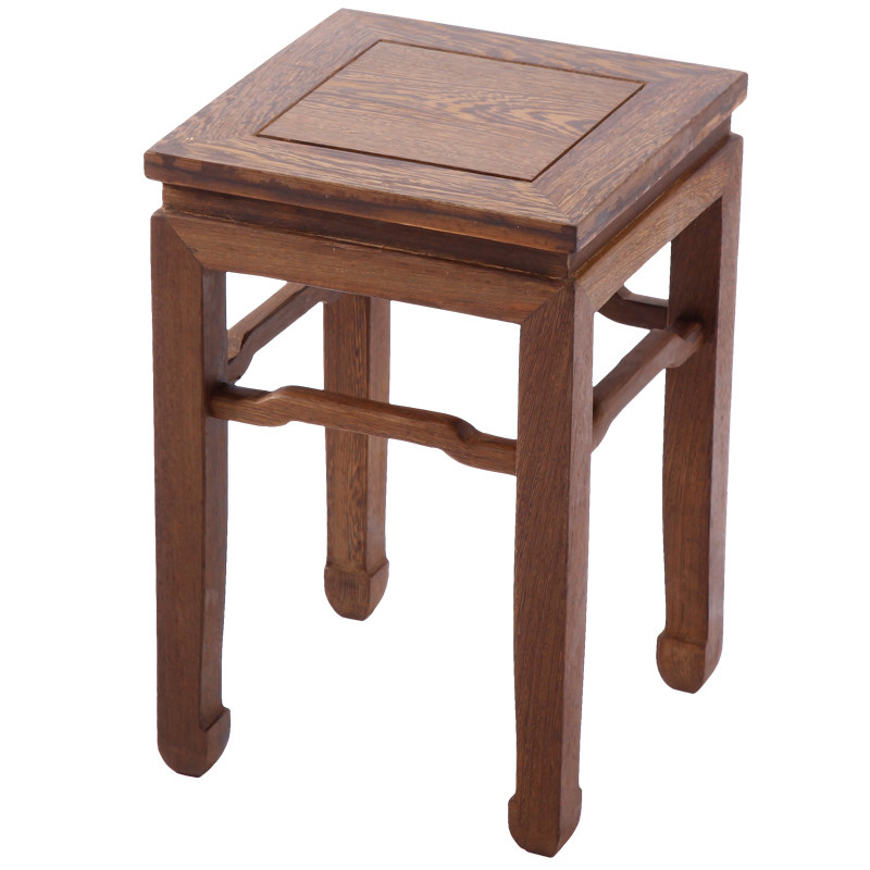 新品实木人小成人餐厅茶几方凳餐椅鸡翅木中式矮凳