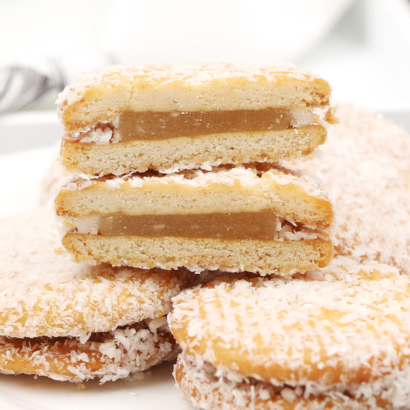 饼味屋粗粮王饼干椰蓉味夹心糕点五谷杂粮粗粮点心糕点零食品50gy