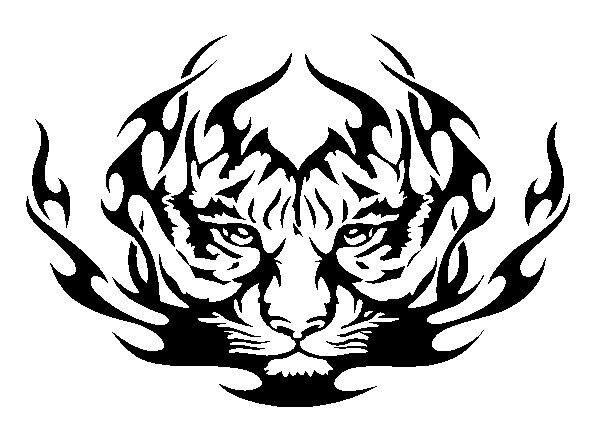 包邮汽车摩托车电动车装饰个性车贴猛兽贴纸