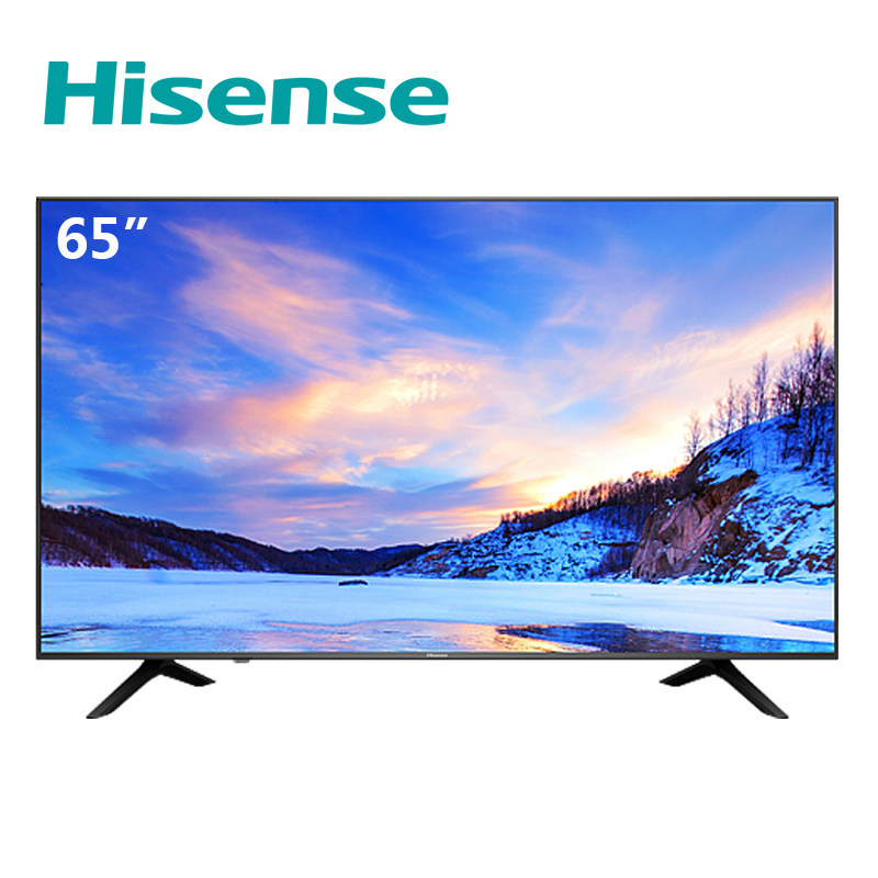 海信电视65寸4k高清液晶智能平板wifi网络超薄语音电视机 h65e3a
