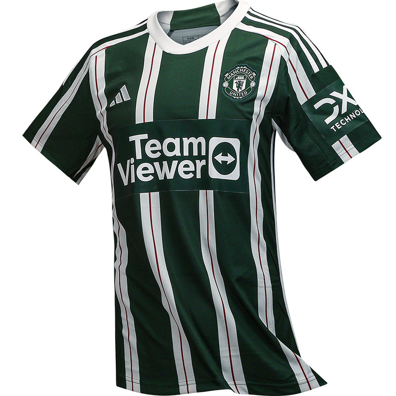 adidas曼联客场球衣阿迪达斯球迷版2324赛季英超正版印号hr3675