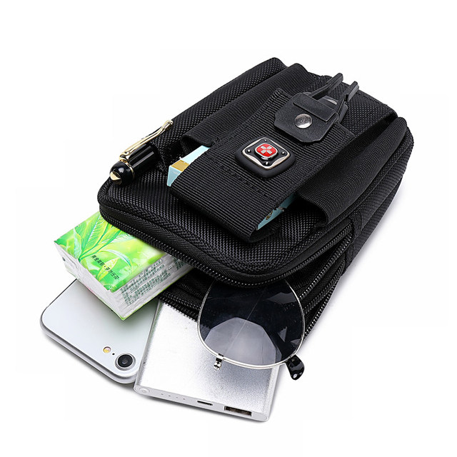 Swiss Army Knife sports mobile phone bag 6 inch 5.5 inch multifunctional wear belt mobile phone pocket men's running small bag Swiss Army Knife sports mobile phone bag 6 inch 5.5 inch multifunctional wear belt mobile phone pocket men's running small bag