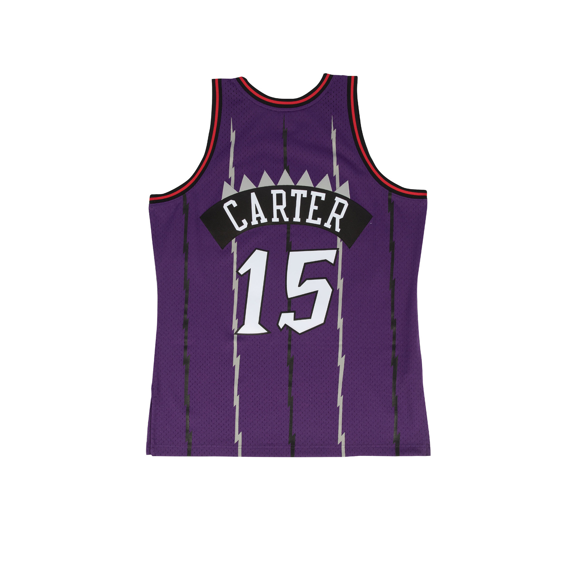 mitchellness卡特1998-99年猛龙sw复古球衣mn宽松男篮篮球服