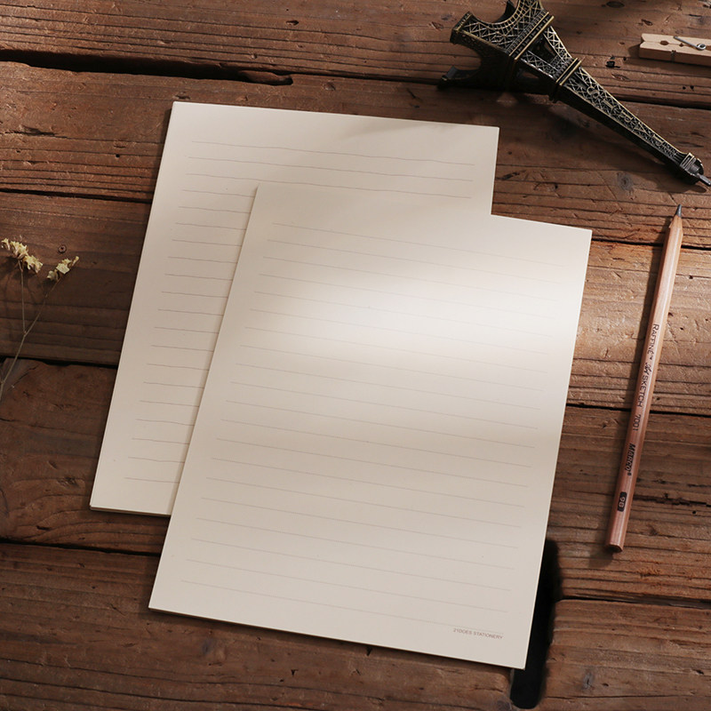 日式信纸情书唯美浪漫复古文艺小清新简约ins信纸