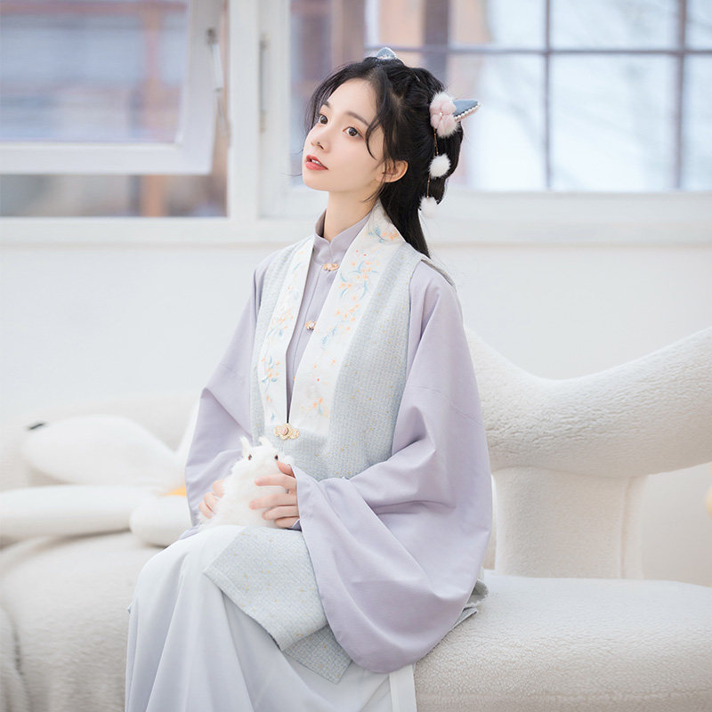 桂花星空第一一篇清水溪汉初原创改良汉服针织汉服