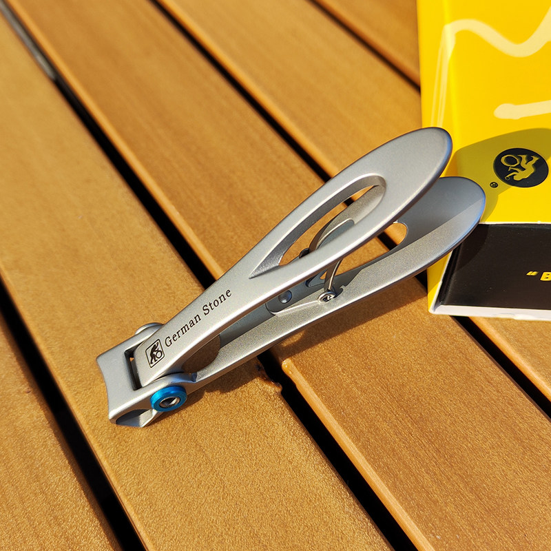 德国进口不锈钢开口指甲刀硬厚成人清洁护理剪指指甲钳