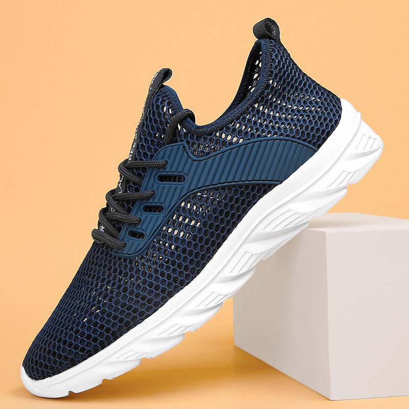 白色网鞋夏季透气防臭回力男鞋单网镂空网眼网面鞋