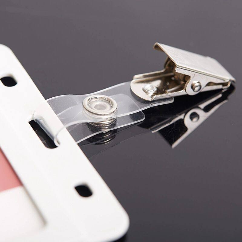 夹子金属门禁证卡夹卡证件文具卡套固定长嘴卡套