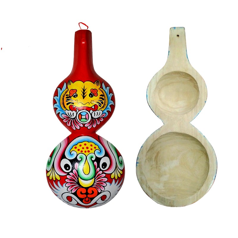 中国新款财神神风手工艺品社火葫芦马勺脸谱火锅店葫芦