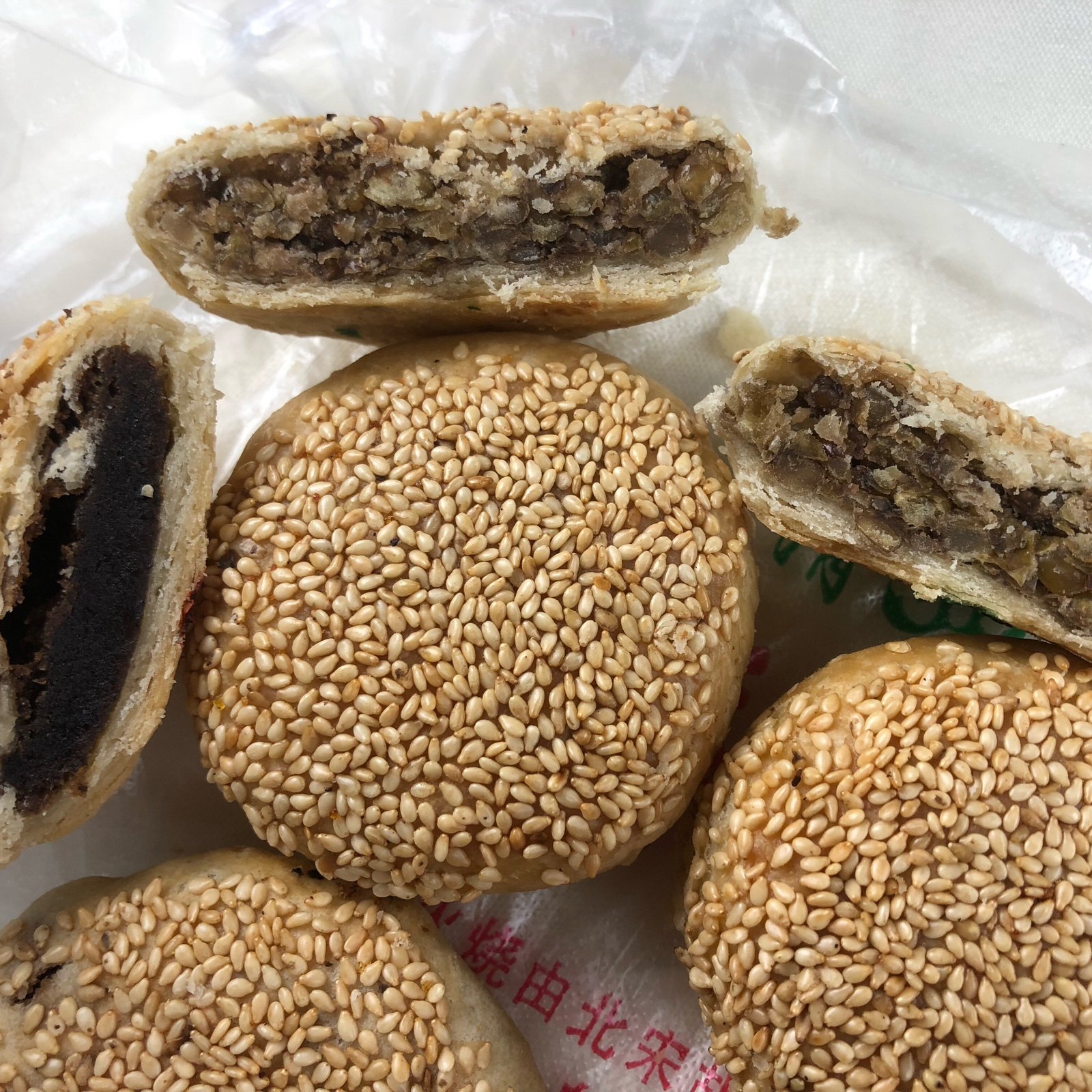 开封特产寺门双麻火烧清真食品外酥里嫩皮薄馅厚早餐满60元包邮