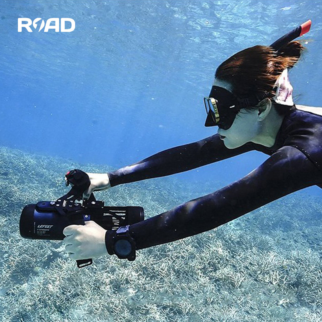 lefeet水下推进器潜水助推器浮潜游泳助力神器便携水下推进器