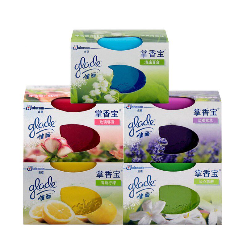 佳丽香宝固体清香玫瑰磬香60g空气清新卧室持久空气芳香剂