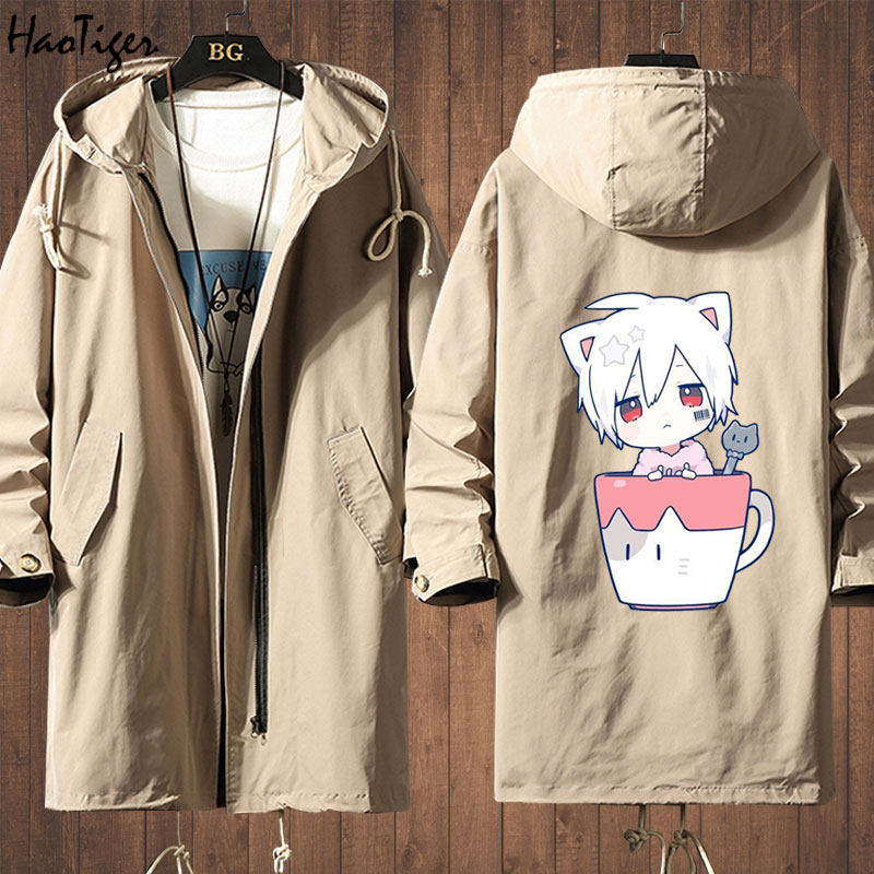 mafumafu唱见まふまふ原创音乐acg周边风衣学生宽松大码外套衣服