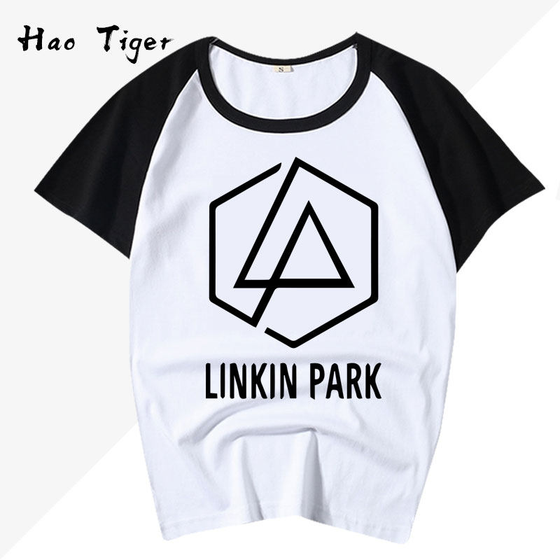 linkinpark林肯公园摇滚乐队重金属说唱音乐纯棉短袖恤衫t恤