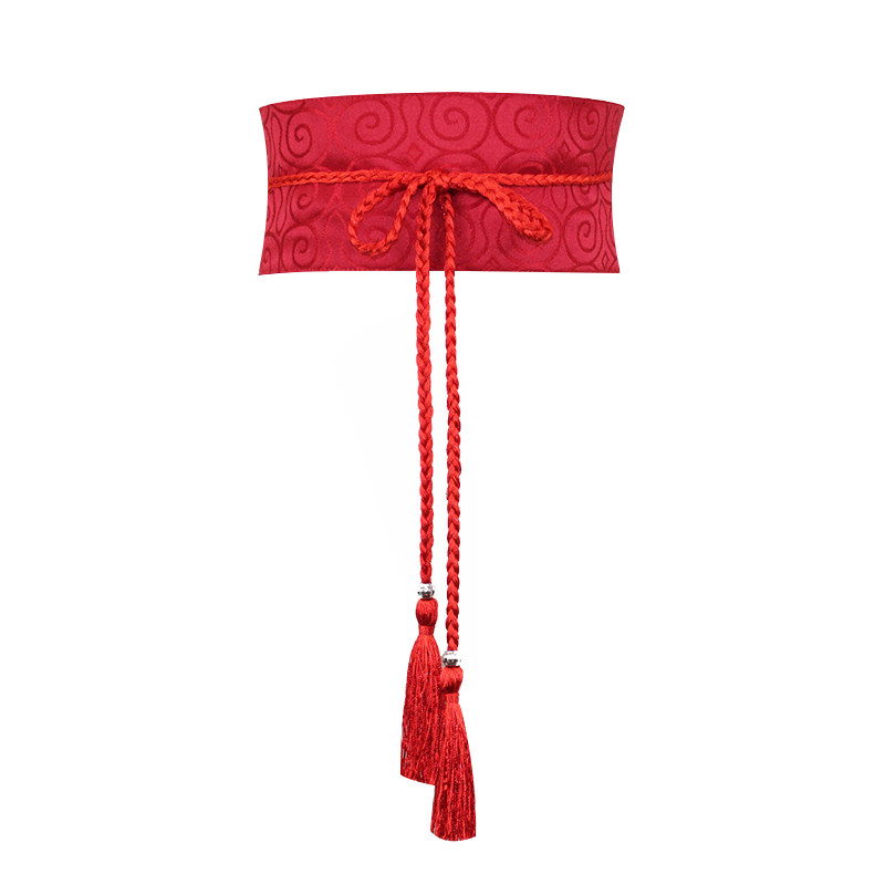 宫廷金色暗纹富贵风腰复古古风汉服腰封古装腰带