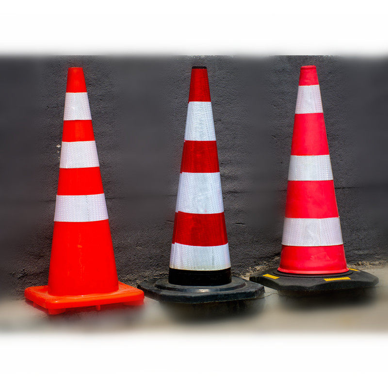 新国标锥形90cm警示施工安全路障反光雪糕高速路锥