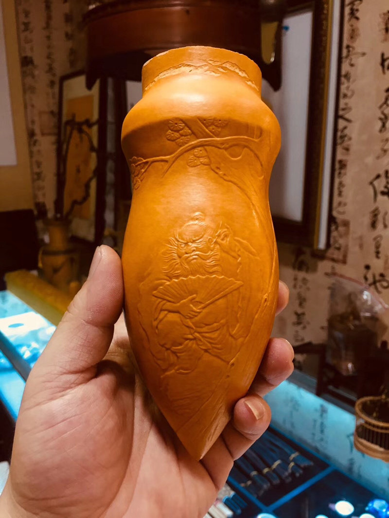 蝈蝈精品押花山中闲趣叫罐葫芦鸡心棒子虫虫爬虫