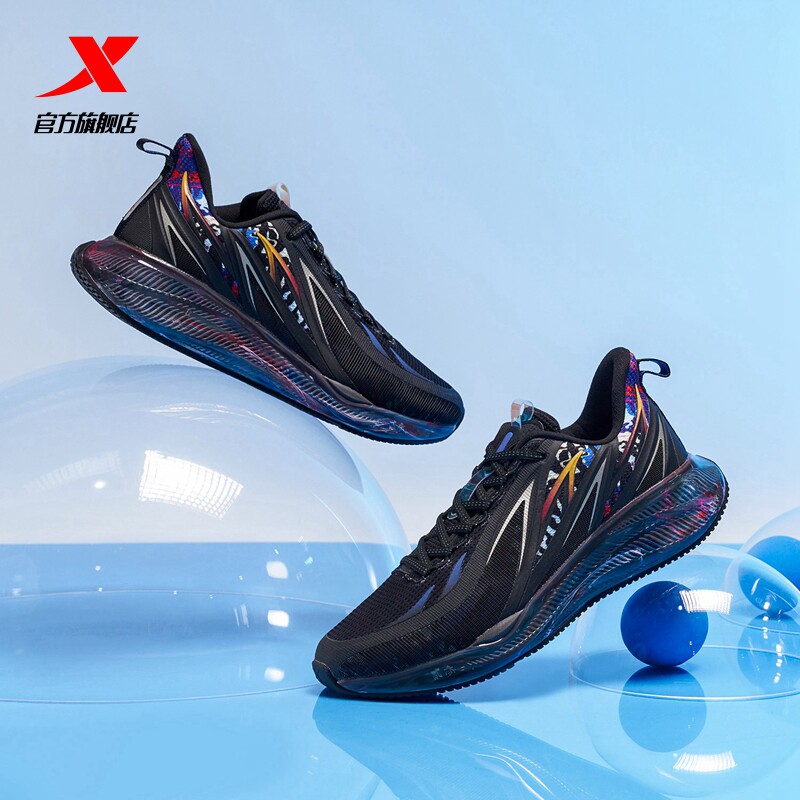 风火23代谢霆锋同款特步男鞋2021年春季跑步跑鞋跑步鞋