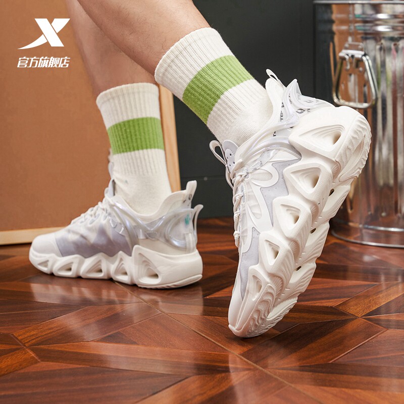 特步赤焰果冻增高鞋范丞丞同款休闲鞋新款运动鞋运动休闲鞋