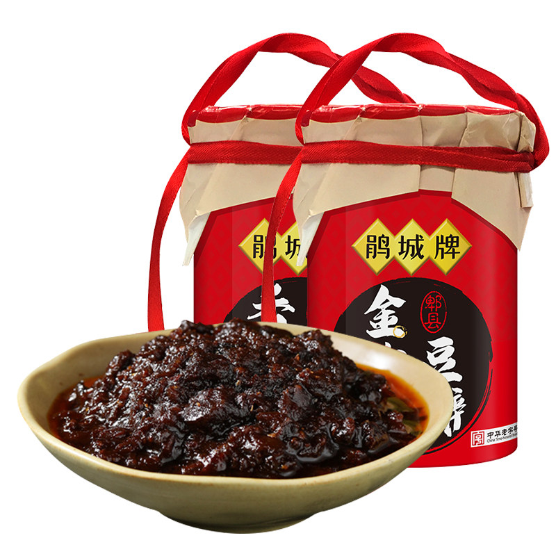 豆瓣四川成都特产鹃城280g香油金钩郫县川菜调料豆瓣酱