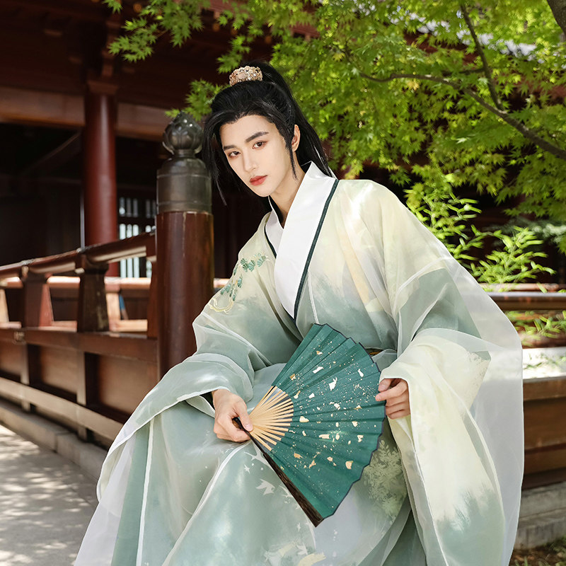 流烟昔泠昭华赋原创正品男汉服