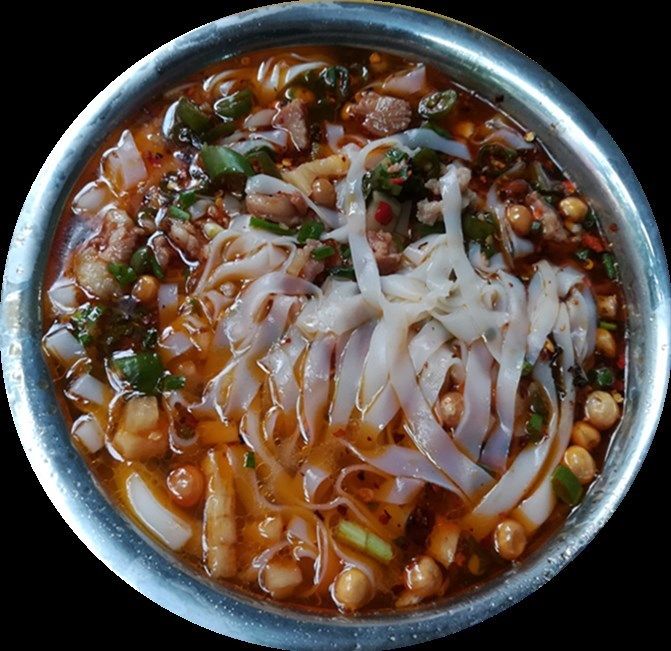 南丹切粉广西河池特产农家手工河粉米粉干米粉扁粉石磨粉3斤包邮