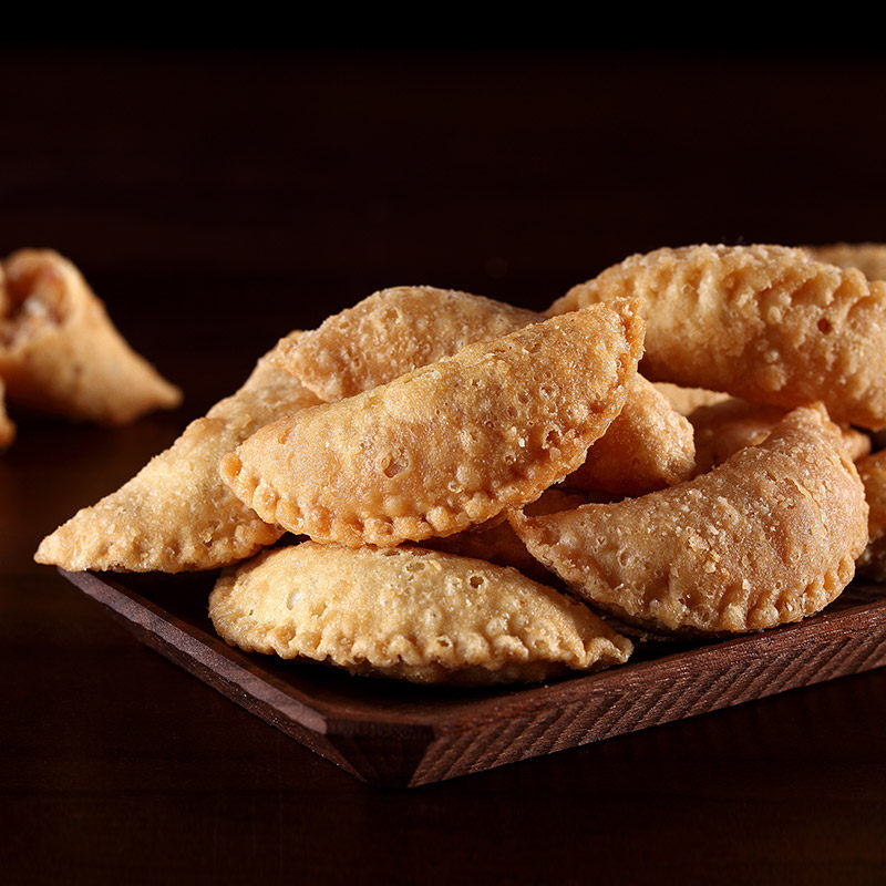 手工酥饺油角饺子角子广东特产花生芝麻酥传统特色糕点零食