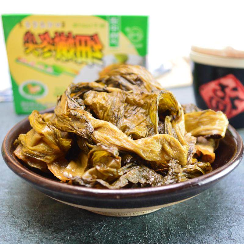 自家丰源资中冬尖细嫩冬菜(条形)4005盒四川资中特产冬菜尖腌菜  庶州