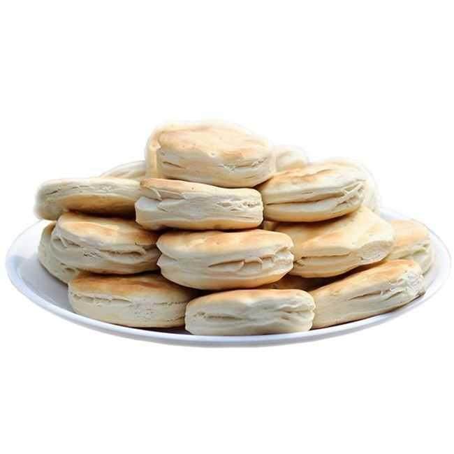 压缩河南淮阳庙会特产周口老式饼馍手工真空传统糕点