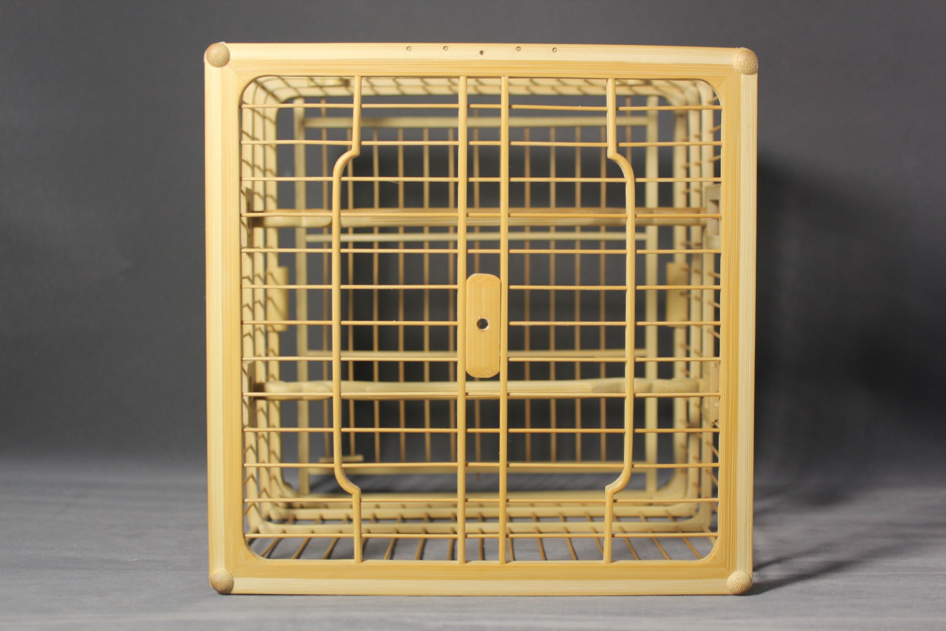 南京绣眼方精工香草门花绣眼鸟笼小镶顶全留亮笼笼子