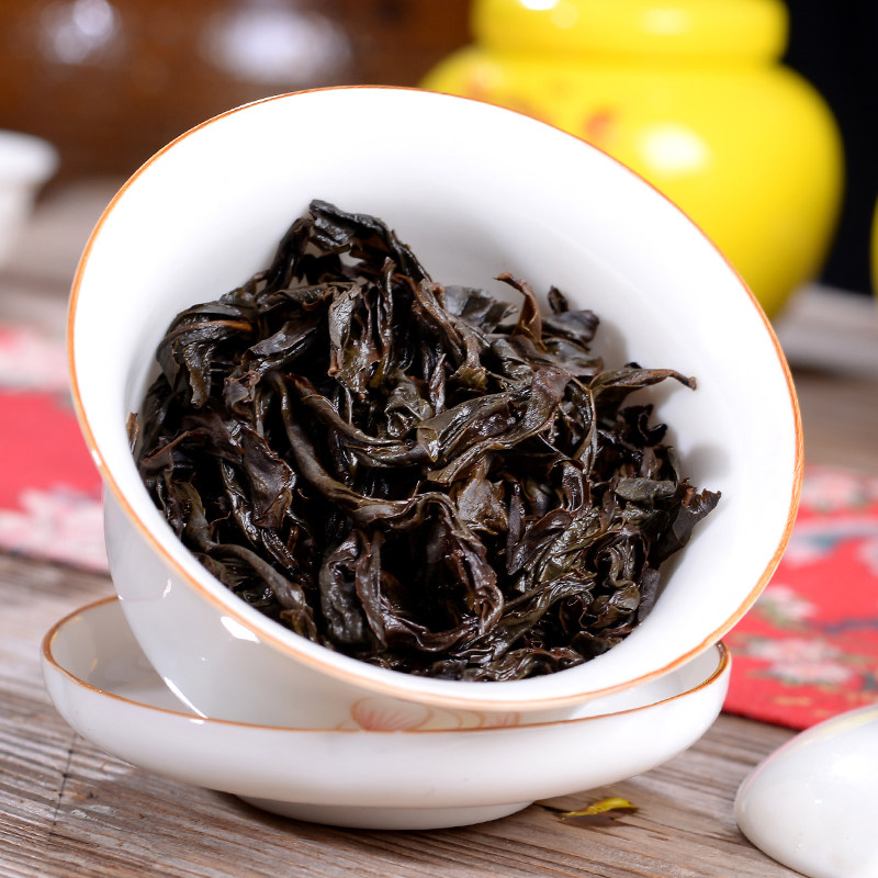 拍下15.1元 精美金龙陶瓷罐装 大红袍 浓香型茶叶武夷岩茶 乌龙茶