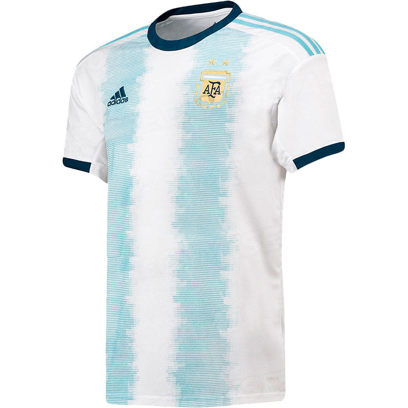 扎吉体育adidas阿根廷2019美洲杯球衣球员版足球服dn6716dp0225