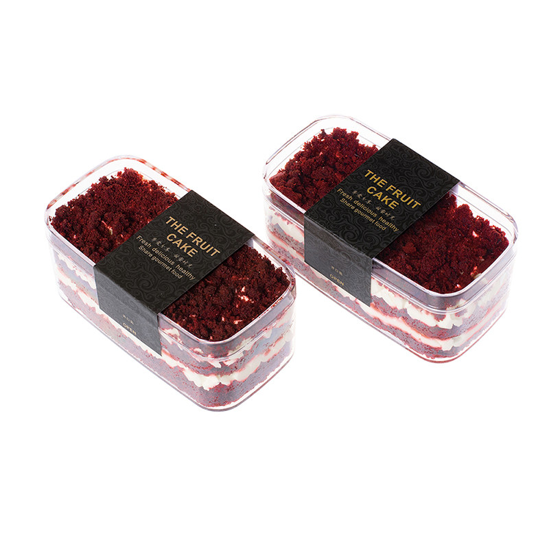 食品生酮品生酮红丝绒盒子蛋糕无糖无麸质低传统西式糕点