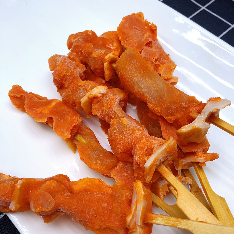 骨肉相连串烧烤鸡脆骨肉950g*25串奥尔良鸡肉油炸冷冻食材半成品