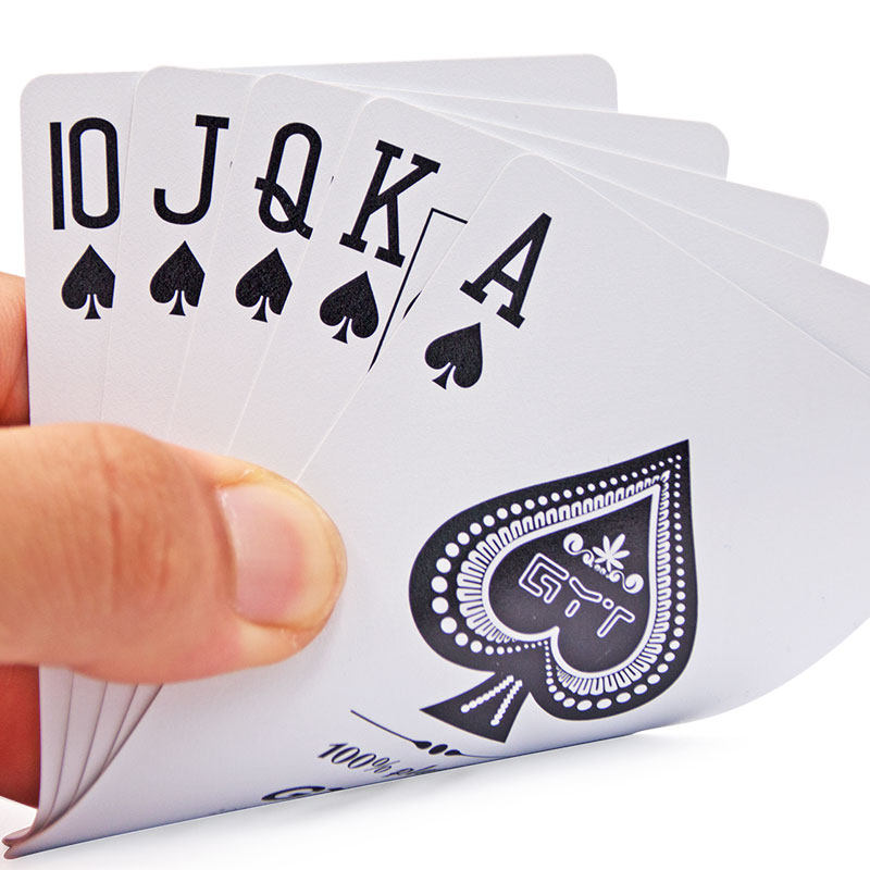 塑料扑克牌桥牌批发pvc防水防折水洗成人梭哈扑克
