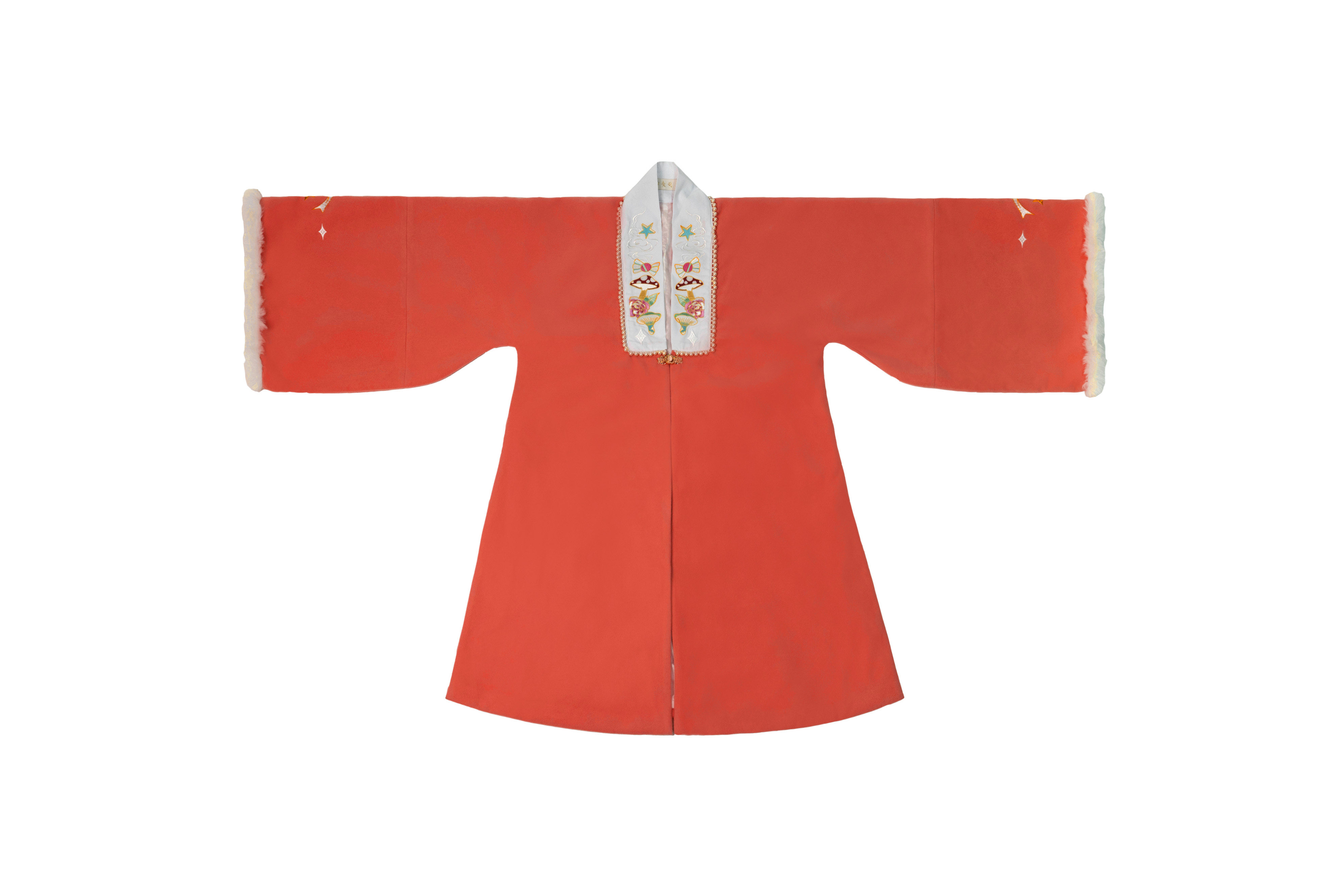 壹阁原创莉莉兔明制改良合对襟披风妆花马面汉汉服