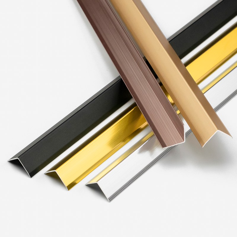 铝合金直角压条收边条瓷砖阴阳角7字l型卡条压边护角条装饰包边条