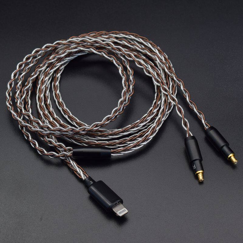 适用于铁三角athiex1athadx5000耳机升级lightning接口a2dc线材