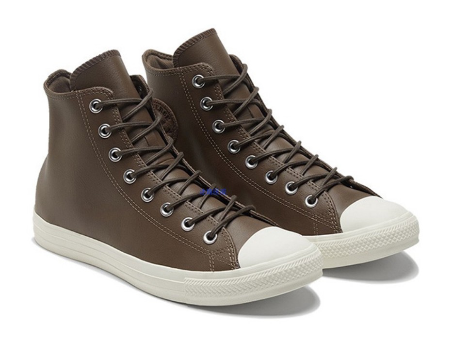 正品converse匡威皮质高帮男女运动休闲板鞋170101c170100c板鞋