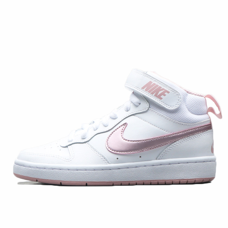 烽火nikecourtboroughmid2小黑曜石运动休闲鞋cd7782010