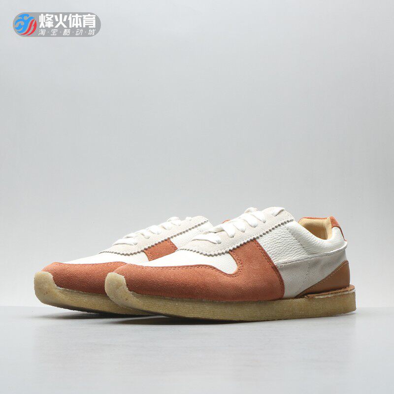 烽火chekbird赤雀2021复古真皮拼接接生胶底日式单鞋