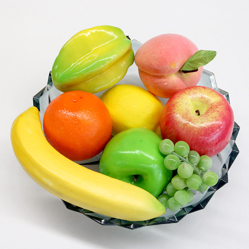 加重仿真水果蔬菜模型套装早教益智装饰假水果橱窗仿真水果摆件