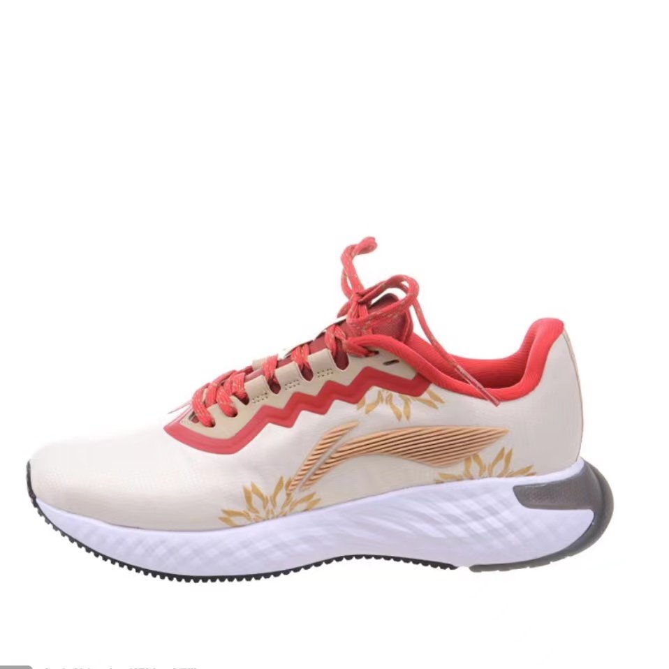 lining李宁岚云五代新款刺绣拼色女子休闲休闲运动运动休闲鞋