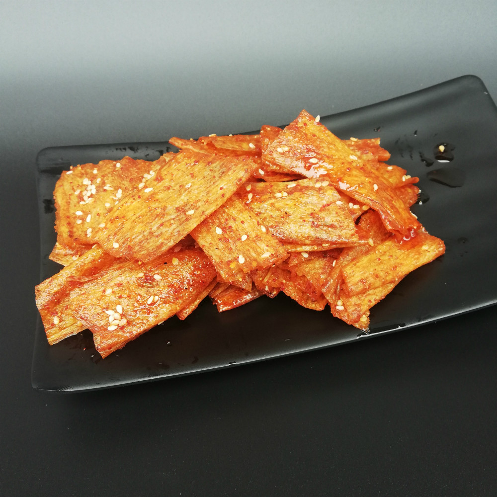 江西萍乡特产莲花麻辣豆皮辣条80后儿时怀旧蝴蝶手撕辣片零食小吃