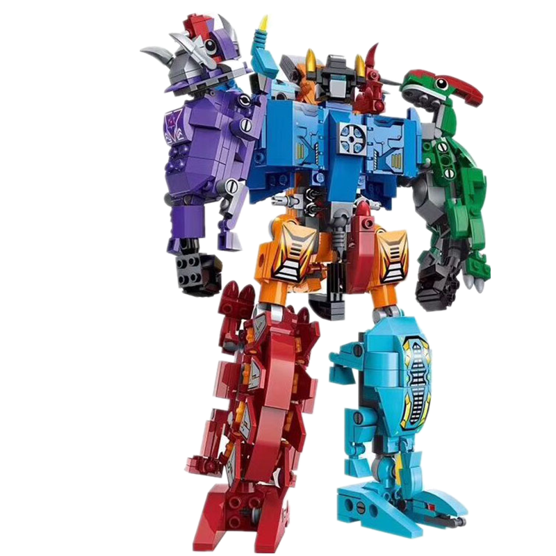 古迪积木乐高变形金刚大黄蜂擎天柱机器人拼装合体恐龙塑料积木
