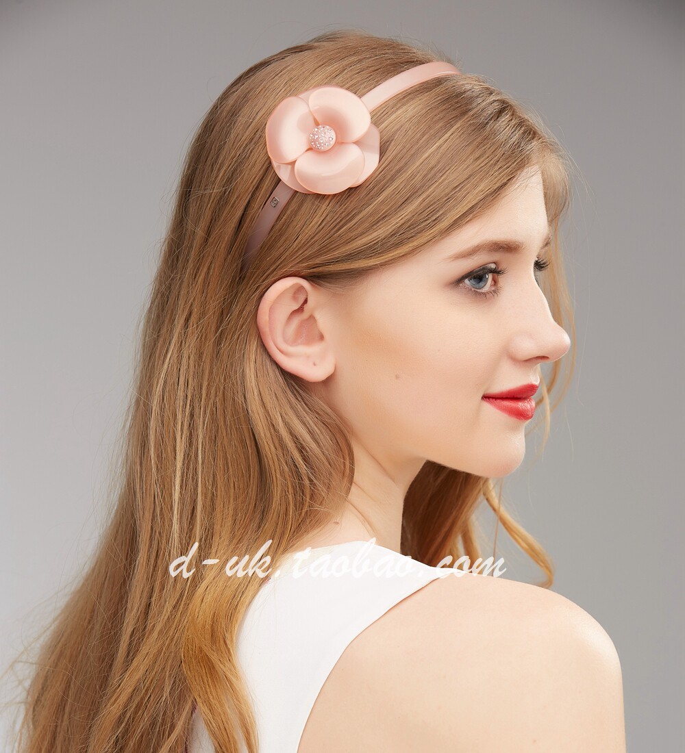 xian法国alexandredeparis亚历山大发饰山茶花发箍齿梳发饰